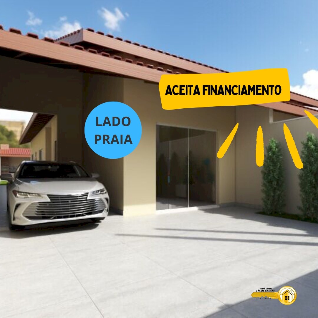Casa com piscina lado praia